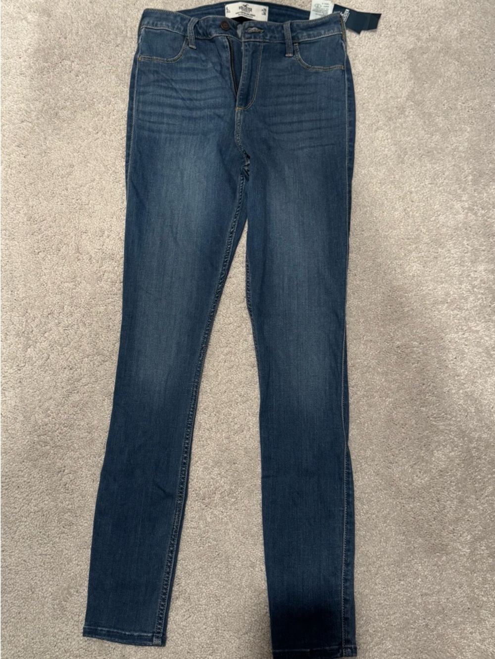 Women's Dark Curvy High-Rise Jean Jeggings - Hollister